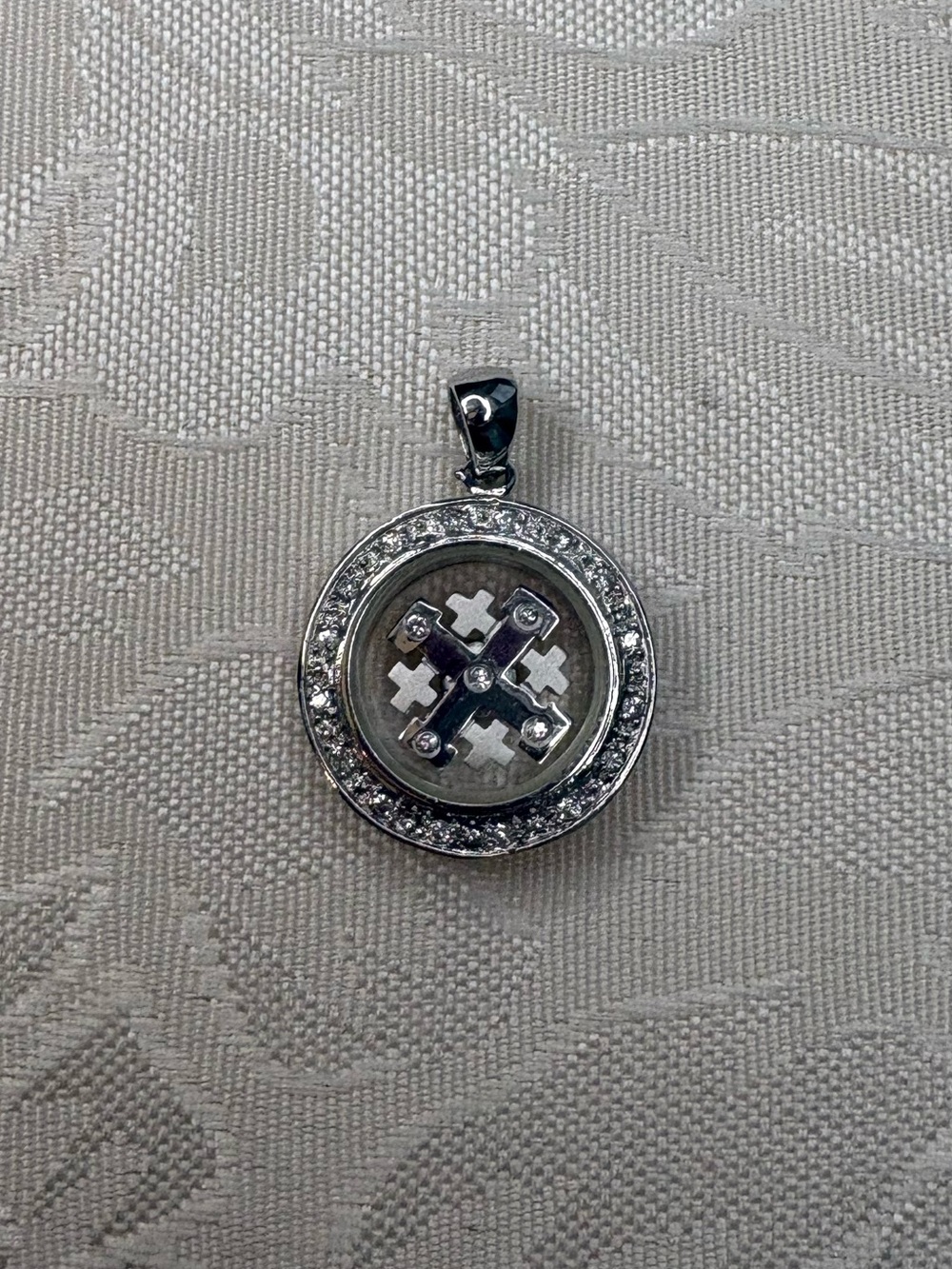 925 Sterling Silver Jerusalem Cross (with motion)
